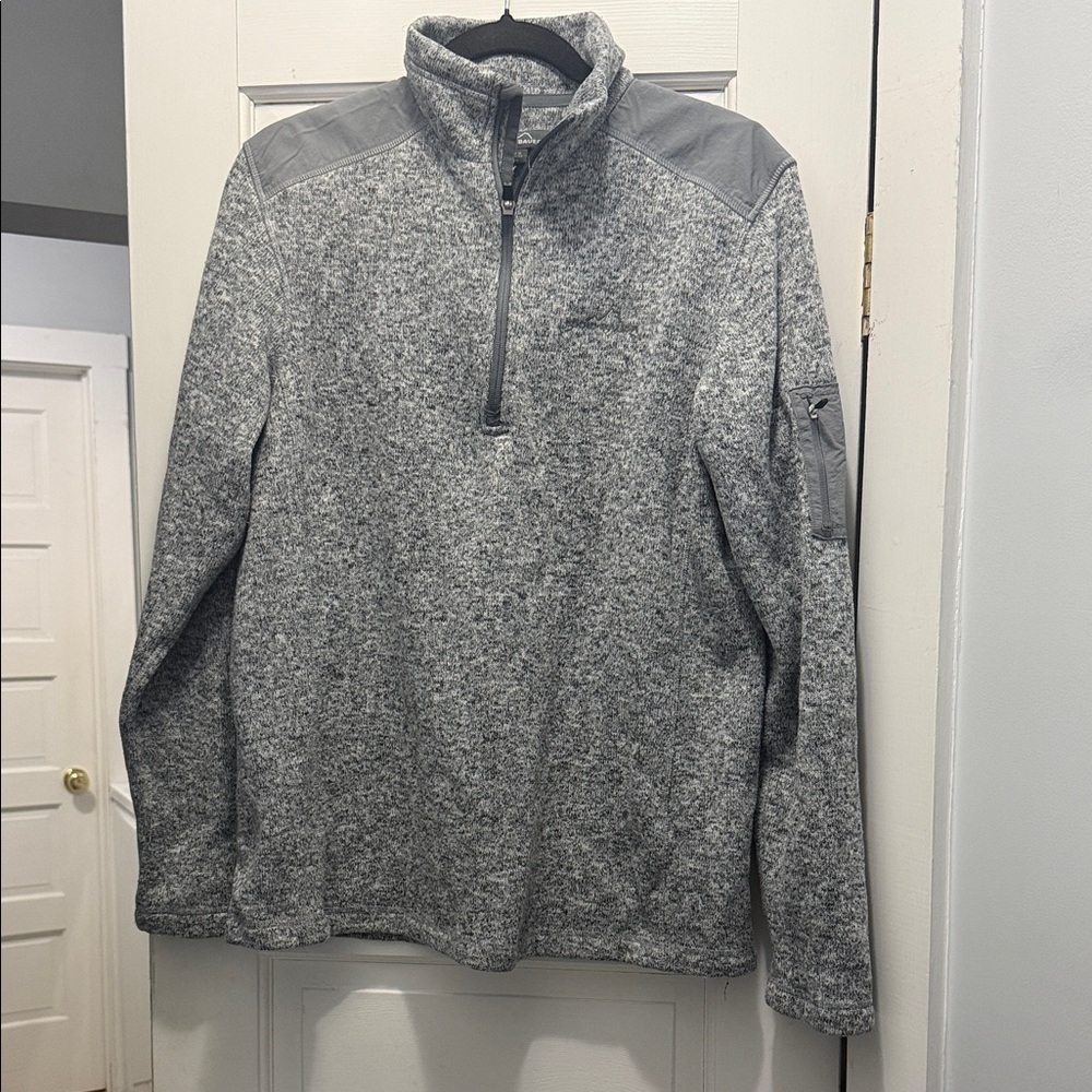 Eddie Bauer Charcoal Knit Sweater